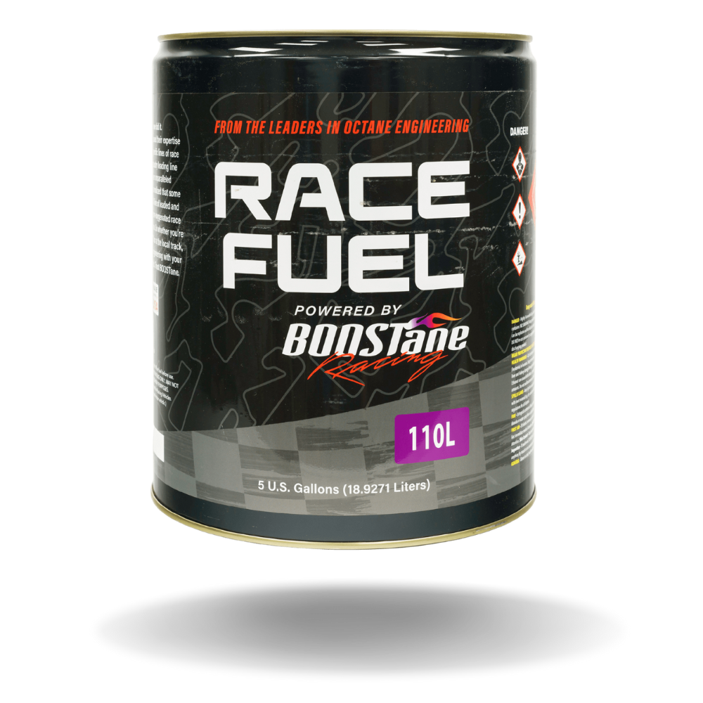 110 Octane Race Fuel - 5 Gal. - Leaded - BOOSTane – BOOSTANE Race Fuel